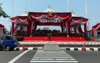 Balai Kota Banjarmasin Bersolek Ala Istana di HUT Kemerdekaan, 2.000 Tamu Bakal Hadir 4 IMG 20260814 WA0038
