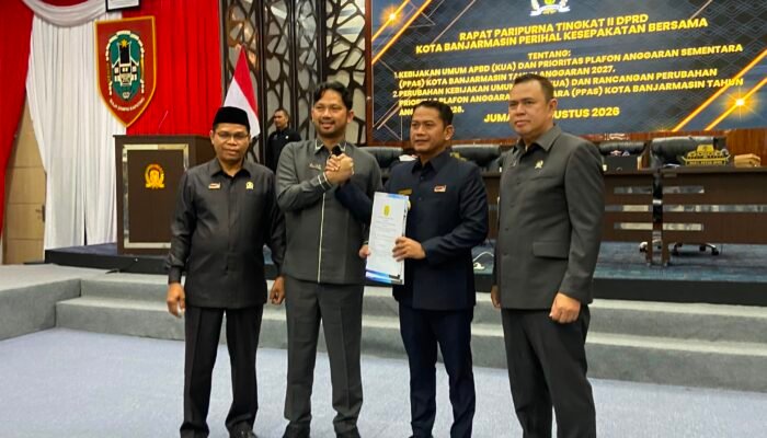 Pemko dan DPRD Banjarmasin Sepakati KUA-PPAS 2027, Pendidikan dan Kesehatan Jadi Perhatian