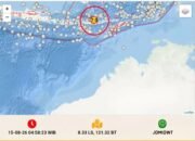 Gempa 7 Magnitudo Guncang NTT, Terasa Hingga ke Lombok