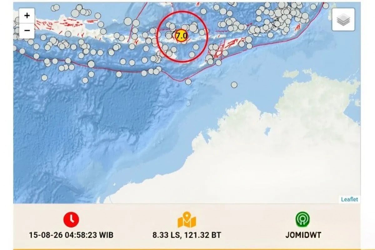 Gempa 7 Magnitudo Guncang NTT, Terasa Hingga ke Lombok 1 IMG 20260815 WA0016