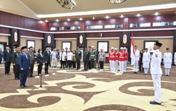 Gubernur Kalteng Kukuhkan Paskibraka, Ucapkan Ikrar Kesetiaan 4 IMG 20260816 WA0026
