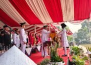 Bupati HST Samsul Rizal Bertindak Sebagai Inspektur Upacara Peringati HU RI ke-81