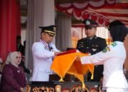 Bupati Tapin Minta Jangan Sampai Lupakan Sejarah, Peringatan HUT ke-81 RI Berlangsung Khidmat