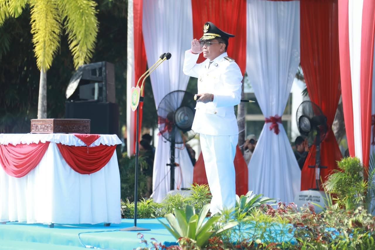 Gubernur Pimpin Upacara HUT RI ke-81, Usung Tema Indonedia Berdaulat, Adil dan Makmur 1 IMG 20260817 WA0018 1