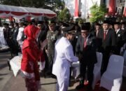 H. Kartoyo Hadiri Upacara Penurunan Bendera HUT ke-81 RI