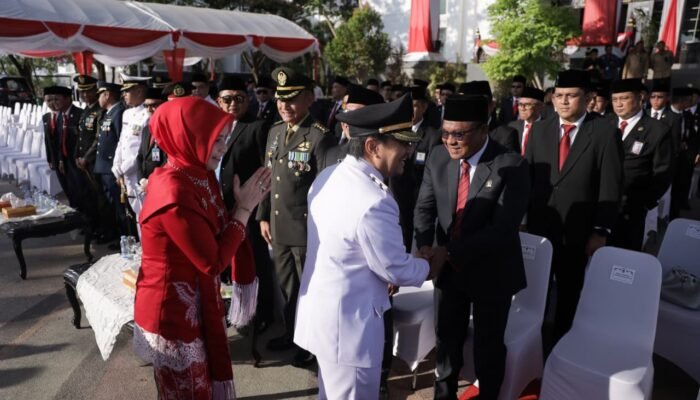 H. Kartoyo Hadiri Upacara Penurunan Bendera HUT ke-81 RI