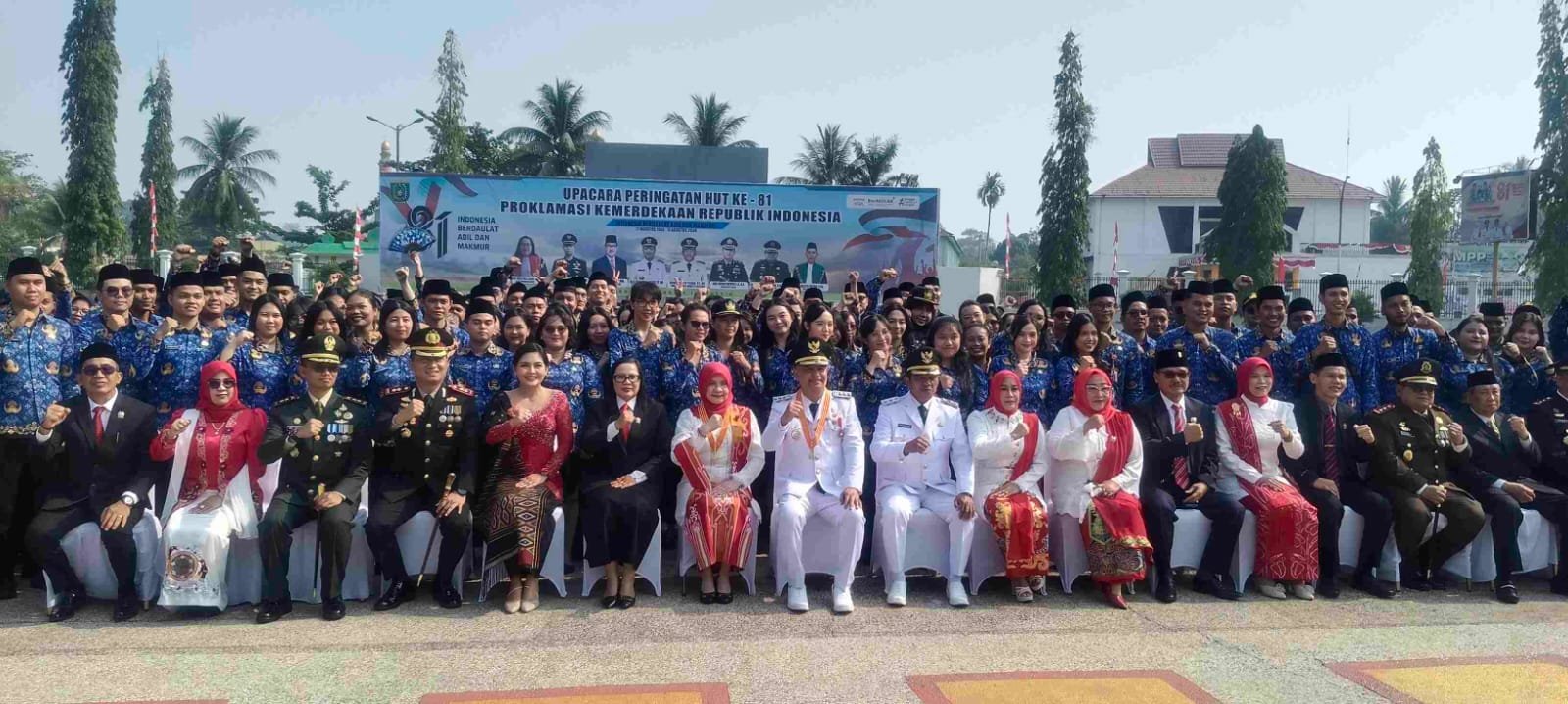 Pimpin HUT RI ke-81, Bupati Barsel Berharap Dukungan Anggaran Pusat 1 IMG 20260818 WA0020