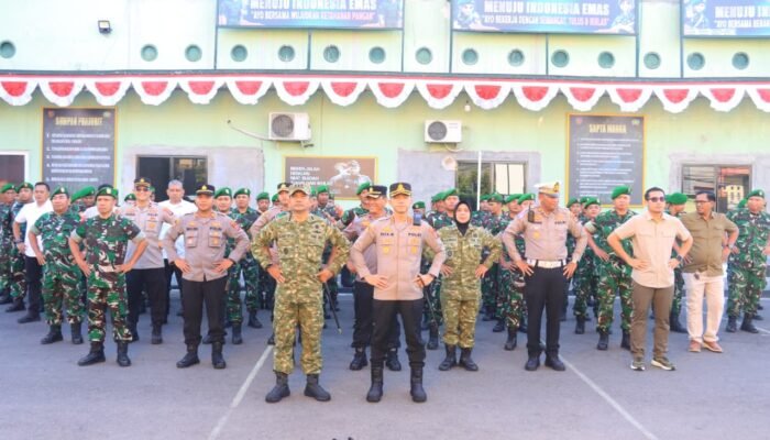 Bukan Sekadar Apel, TNI-Polri di Banjarmasin Teguhkan Komitmen Jaga Banua