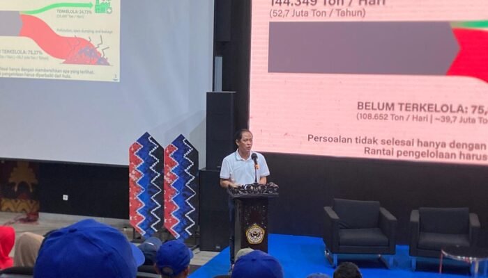 Wamenko Pangan Dorong Banjarmasin Jadi Barometer Pengelolaan Sampah di Kalimantan