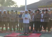 Polres Tapin Gelar Shalat Istisqa di Tengah Kekeringan