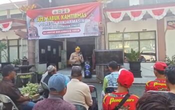 Apel Sabuk Kamtibmas 2026, Polsek Banjarmasin Timur Perkuat Sinergi Cegah Kejahatan Jalanan dan Karhutla 4 IMG 20260819 WA0045