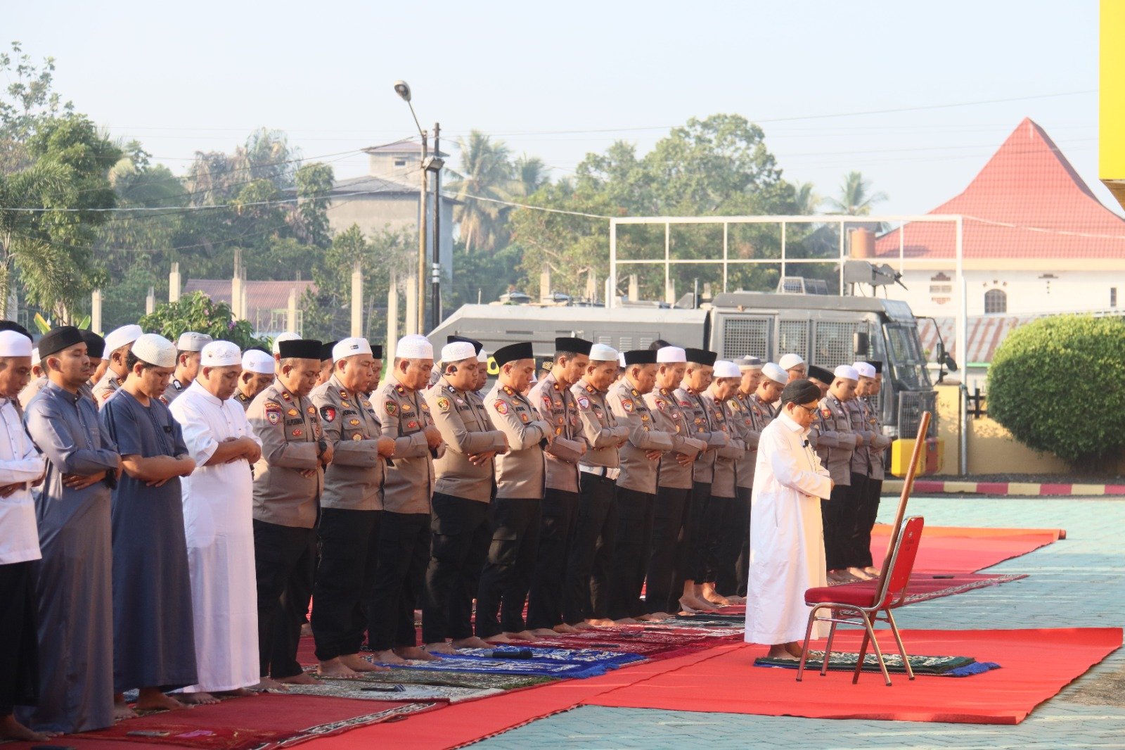 Polres HSS Salat Istisqa Doakan Diturunkan Hujan 1 IMG 20260819 WA0103