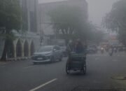 Kabut Asap Makin Menganggu, Disdik Banjarmasin Belum Berlakukan Penyesuaian Jam Belajar