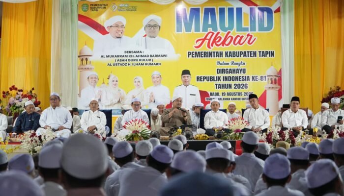 Maulid Akbar 2026, Bupati H Yamani Ajak Jemaah Teladani Akhlak Rasulullah