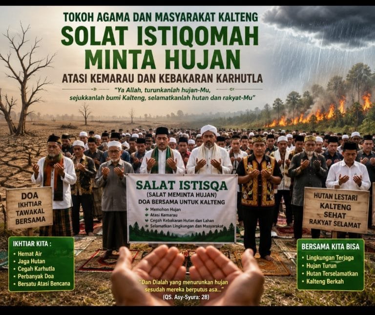 Atasi Kekeringan, Pemerintah dan Ulama Kalteng di Minta Laksanakan Salat Istisqa 1 IMG 20260821 WA0019