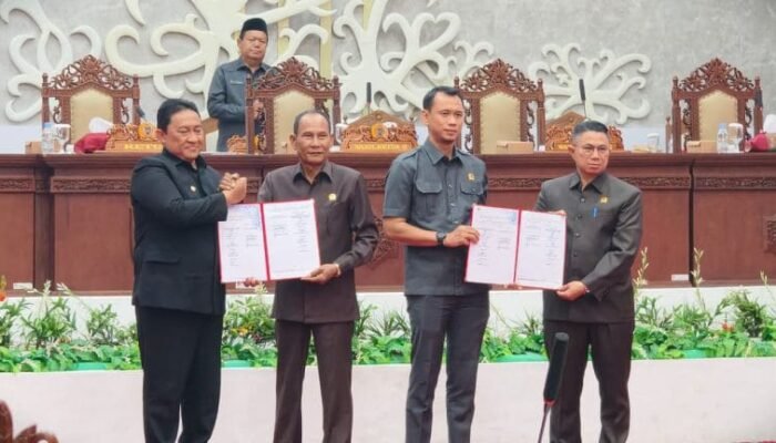 Pimpinan DPRD Bersama Wakil Gubernur Tandatangani Kesepakatan KUA/PPAS APBD Perubahan 2026