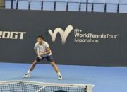 Kalahkan Petenis Korsel, Rifqi Asal Banjarmasin Melaju ke Final Tunggal Putra ITF M15 Maanshan China