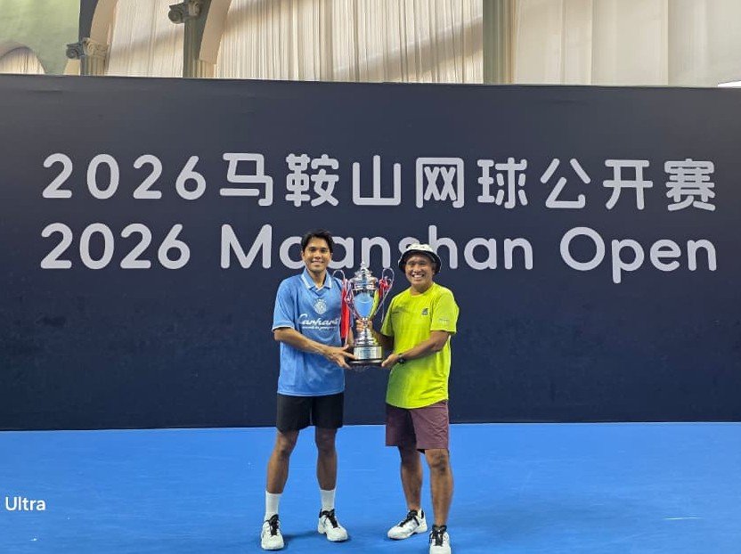 Petenis Banjarmasin Rifqi Juara Tunggal Putra Usai Kalahkan Isomura dari Jepang di ITF Maanshan, China 1 IMG 20260823 WA0044