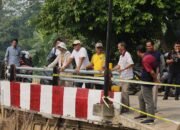 Tinjau Longsor, Bupati Intruksi Penanganan Segera, Perhatikan Keselamatan Warga