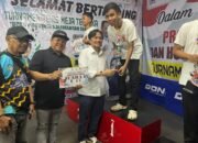 Wagub Hasnuryadi Saksikan Final, Fadil-Gani Juara Ganda AC Tenis Meja DPRD Kalsel VI