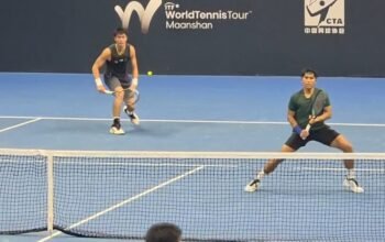 Petenis Banjarmasin Rifqi/Trongcharoenchaikul Jungkalkan Unggulan Pertama di Turnamen Tenis Maanshan China 4 IMG 20260825 WA0066
