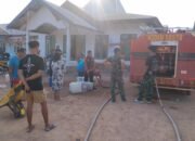 Kemarau Mengancam, BPBD Lamandau Salurkan 8.000 Liter Air Bersih ke 410 KK