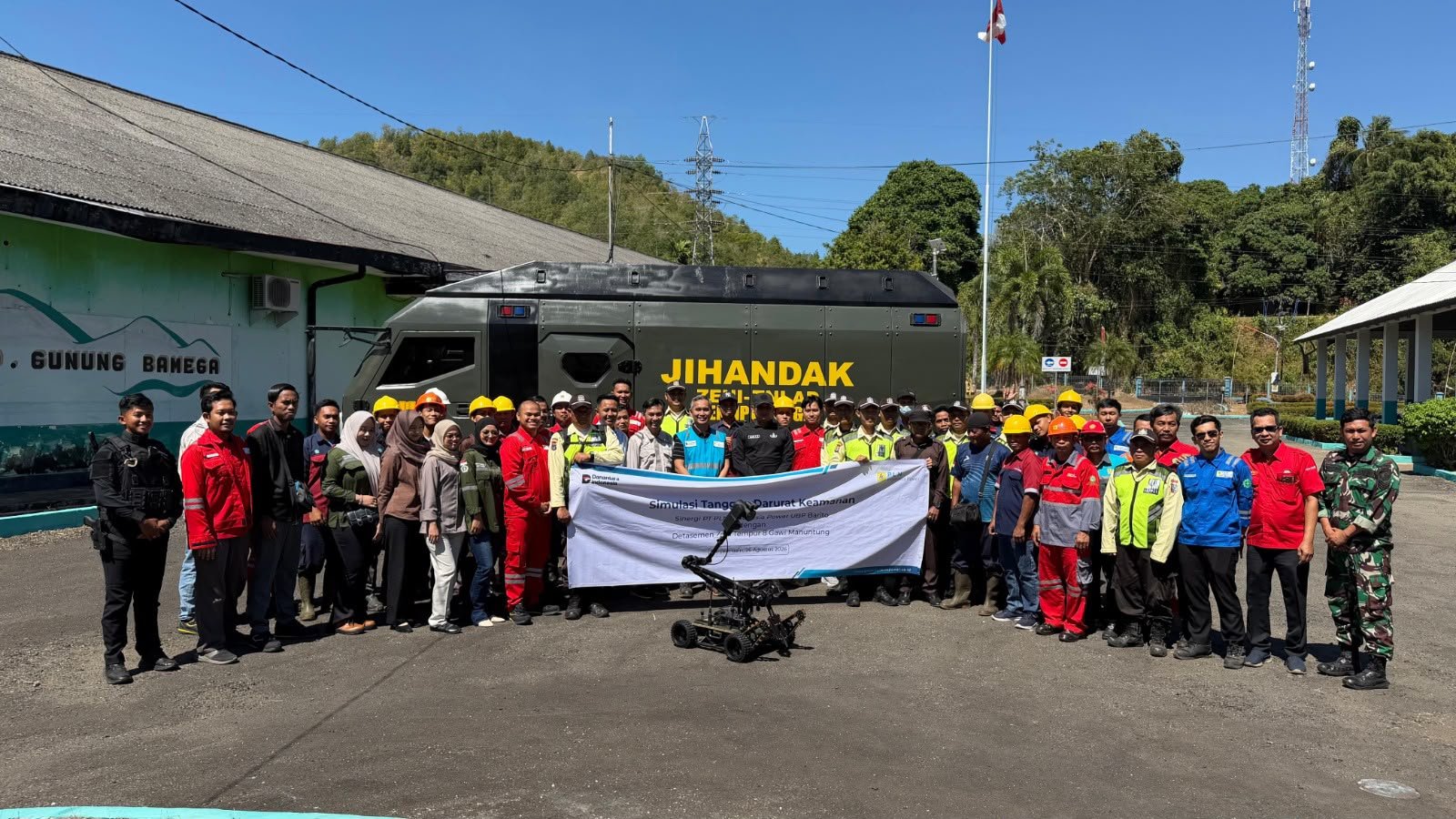 PLN Indonesia Power UBP Barito Perkuat Kesiapsiagaan Pengamanan melalui Simulasi Tanggap Darurat Ancaman Keamanan 1 IMG 20260827 WA0064