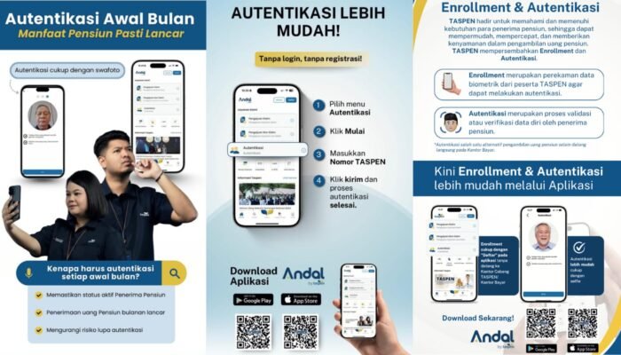 TASPEN Banjarmasin Dorong Autentikasi Awal Bulan, Pastikan Penyaluran Pensiun Tepat dan Lancar