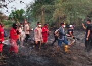 Gubernur Kalteng dan Pangdam XXII/TB Tinjau Penanganan Karhutla di Kobar