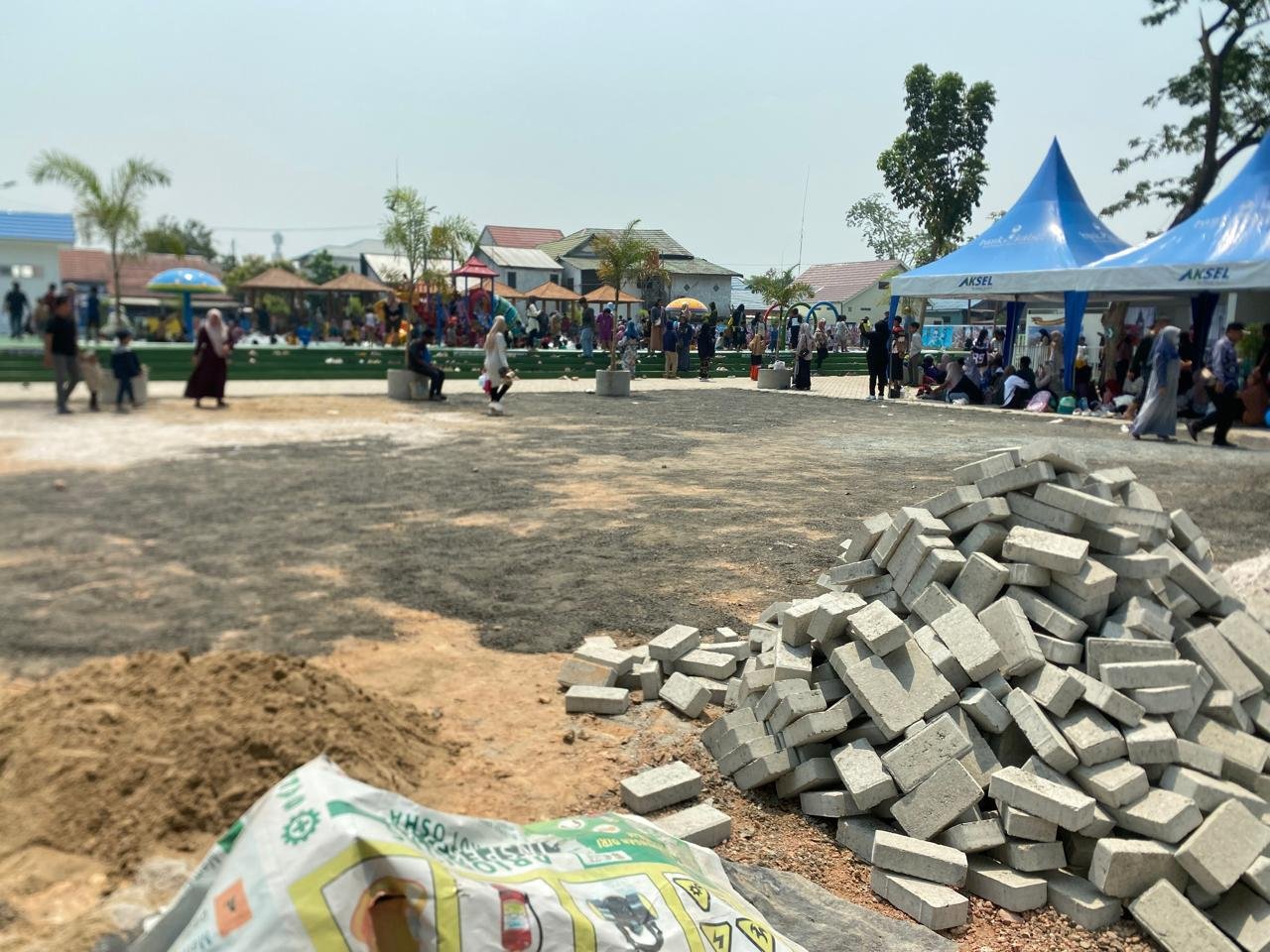 Belum Rampung, Kolam Bermain Anak di Taman Satwa dan Edukasi Sudah Dibuka 1 IMG 20260830 WA0055