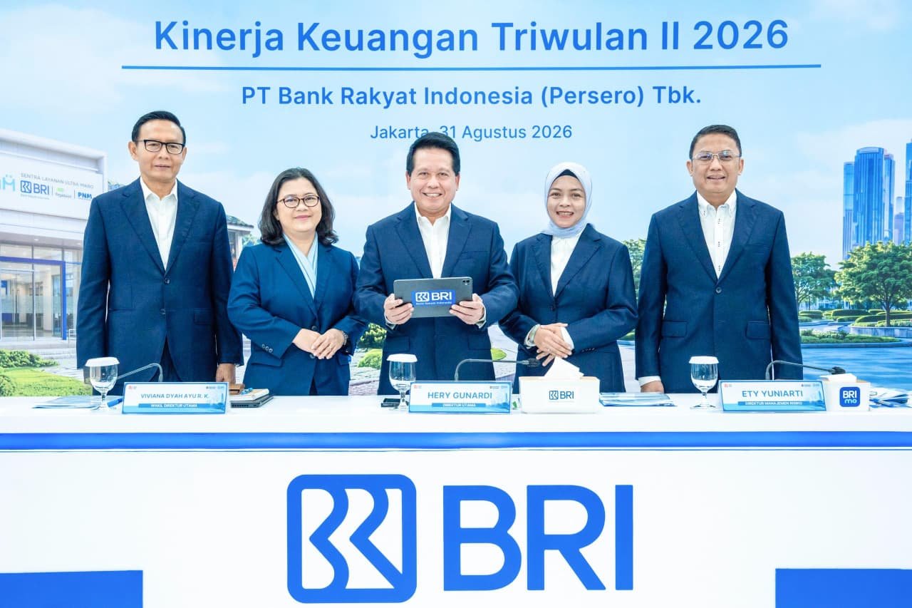 Konsisten Jadi Penggerak Ekonomi Kerakyatan, BRI Bukukan Laba Rp31,2 Triliun pada Triwulan II 2026 1 IMG 20260831 WA0021 1