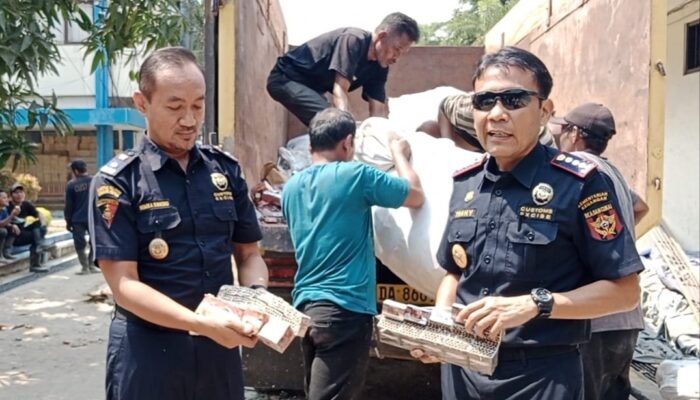 Bea Cukai Banjarmasin Gagalkan Peredaran 3 Juta Batang Rokok Ilegal di Pelabuhan Trisakti