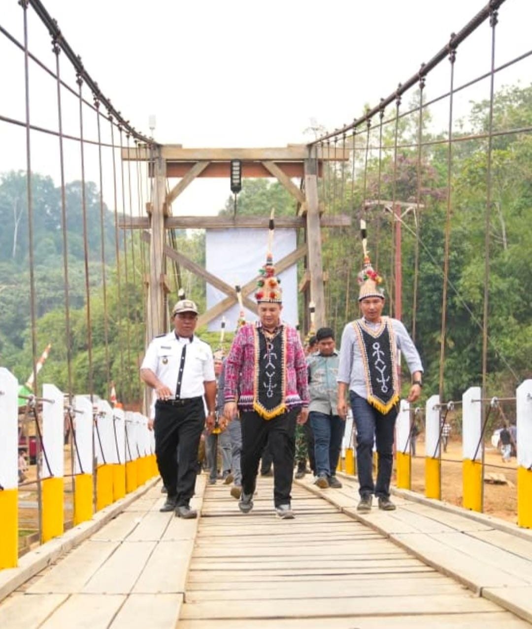 Jembatan Batu Ojung Diresmikan, Pemkab Lamandau Perkuat Konektivitas Desa 1 IMG 20260820 104832
