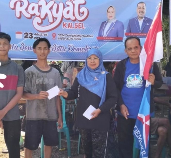 Partai Demokrat Tapin Gelar Pesta Rakyat, Warga Adu Ketangkasan di Tampunang 1 IMG 20260823 145356