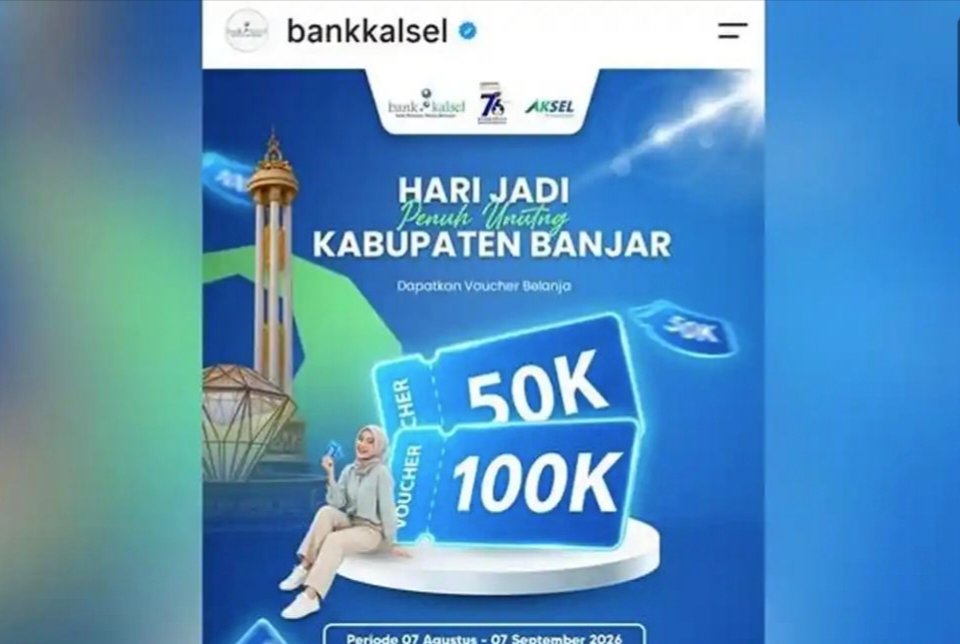 Semarak Hari Jadi Kabupaten Banjar ke-76, Bank Kalsel Hadirkan Promo dan Voucher Belanja 1 IMG 20260826 173640
