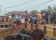 Jembatan Mantuil Ambruk, Akses Warga ke Kabupaten Banjar Terputus