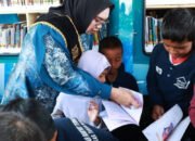 Bunda Literasi Kunjungi Sekolah Rakyat Terintegrasi 1 Tanah Bumbu 
