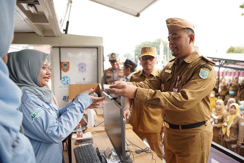 ASN Banjar Harus Jadi Pionir Kepatuhan Pajak Kendaraan 1 1 3 klm 5 cm Kontrak Martapura 7 Gebyar Panutan