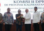 Gubernur Muhidin Apresiasi Kunjungan Komisi II DPR RI