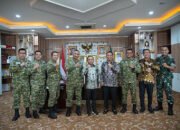 Pemkab Tapin dan Sesko TNI Perkuat Koordinasi Pencegahan Karhutla