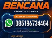 Darurat Bencana di Balangan, Lapor Lewat WhatsApp