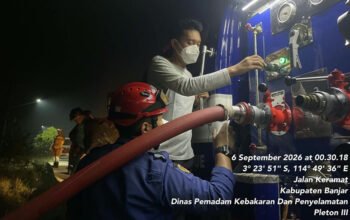 Penanganan Karhutla di Tungkaran, Bupati Turun Langsung ke Lokasi 4 Hal 4 4 KLM Martapura Penanganan karhutla