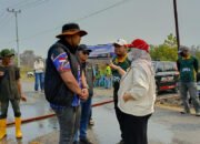 Wali Kota Lisa Turun ke Posko, Beri Dukungan Pribadi untuk Relawan Karhutla