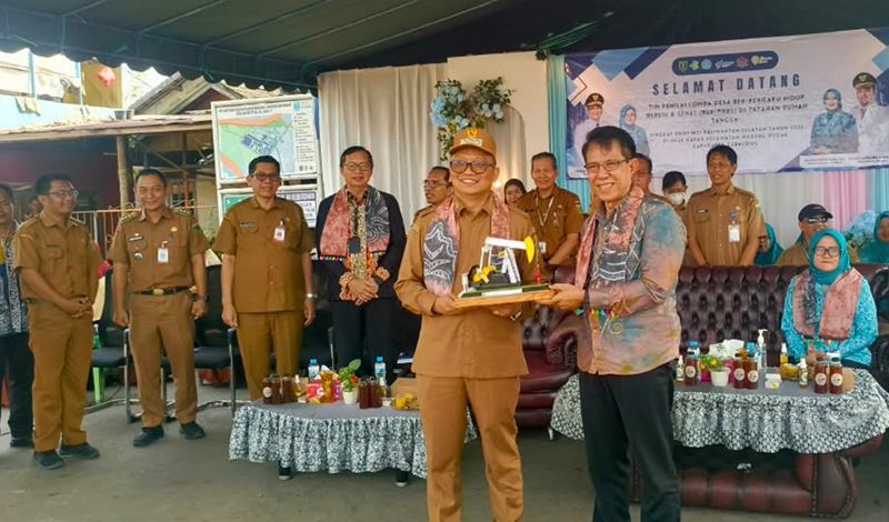Desa Kapar Ikuti Lomba Desa Ber-PHBS Tingkat Provinsi Kalsel 1 Hal 8 Tabalong Adv 3 klm 3