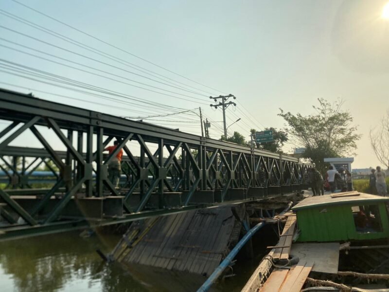 Akses Saka Harang Mantuil Kembali Terhubung, Jembatan Darurat Rampung Hari Ini 1 IMG 20260902 WA0015 e1788331561944