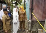 Tinjau Lokasi Kebakaran Belitung Selatan, TP PKK Banjarmasin Salurkan Bantuan Logistik