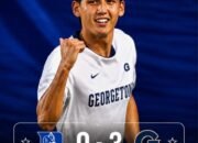 Mitchell Baker Semakin Tajam, Cetak Dua Gol Saat Georgetown Hoyas Kalahkan Duke University 3-0