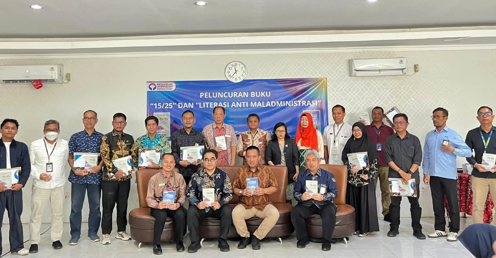 Ombudsman Kalsel Luncurkan Dua Buku dan Aplikasi Monitoring Kerja Sama 1 IMG 20260903 WA0056 1