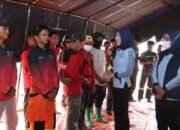 Ketua TP-PKK Kalteng Tinjau Langsung Posko Relawan Karhutla