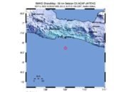 Gempa Magnitudo 5,3 Guncang Selatan Cilacap